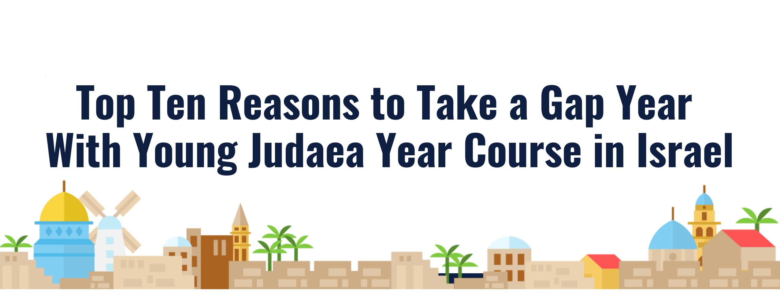 Ten Reasons to Go on Year Course